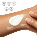 Flicka Silk Touch 3 In 1 Moisturizer And Primer For Face