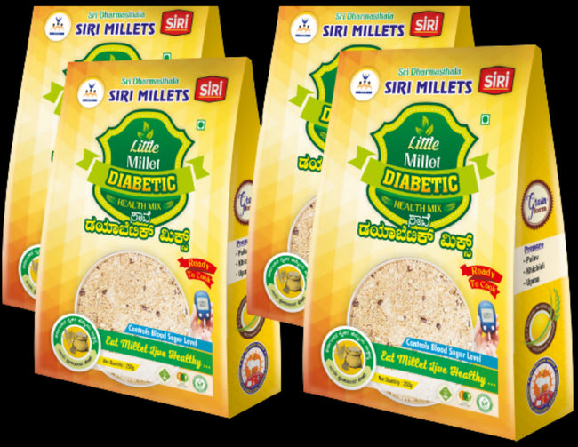 Siri Millets Little Millet Diabetic Health Mix - Nutritious Grain Blend Hover Image