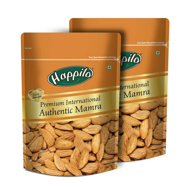 Happilo 100% Premium Authentic Mamra Almonds Hover Image