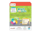 Braintastic Brain Booster Game/Toy (6-99 Years)-Write & Wipe Reusable Activity Sheets with Marker & Jigsaw Puzzle Learning Tools for Kids 6+ Years