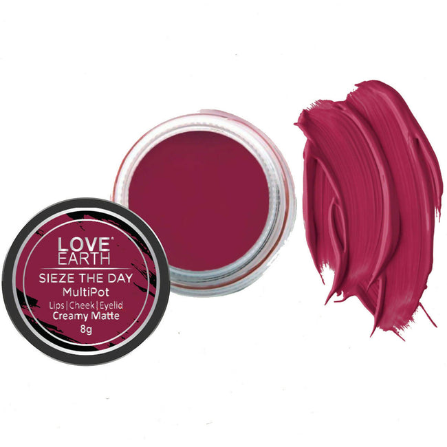 Love Earth Lip Tint & Cheek Tint Multipot-Sieze The Day Hover Image