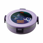 Dubblin Tweaty Stainless Steel Round Lunch Box