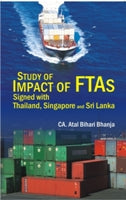 Study of Impact of Ftas Signed With Thailand, Singapore and Sri Lanka - Gyan Books Hover Image