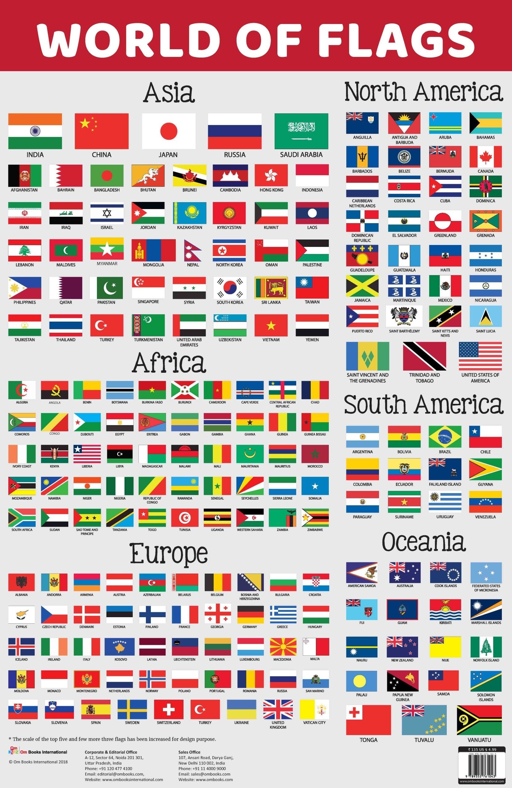 World of Flags : Charts - Om Books