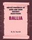 United Provinces of Agra and Oudh District Gazetteers: Ballia Vol. VII - Gyan Books