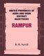 United Provinces of Agra and Oudh District Gazetteers: Rampur Vol. XLIV - Gyan Books