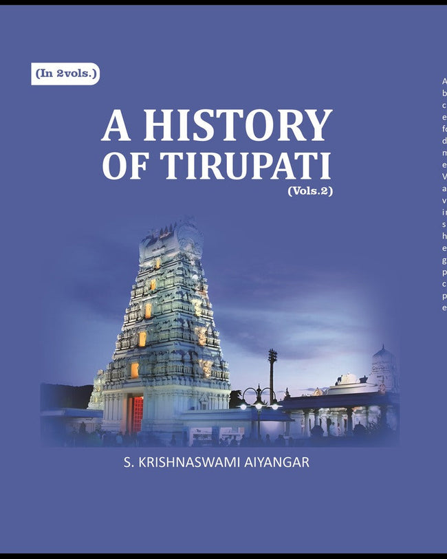 A History of Tirupati 2nd - Gyan Books Main Image