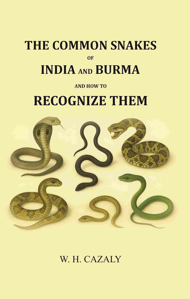 The Common Snakes of India and Burma and how to Recognize them - Gyan Books Main Image