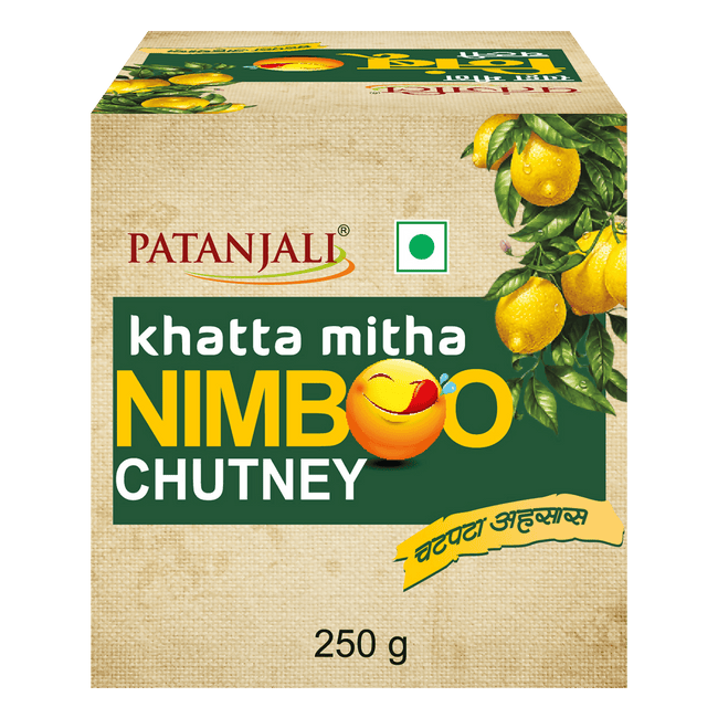 Patanjali Khatta Mitha Nimboo Chutney Hover Image