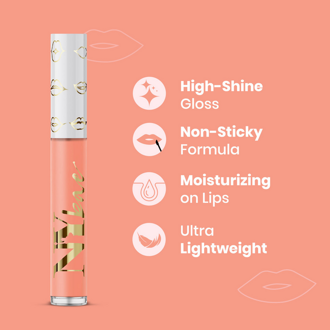 NY Bae Gloss Getter Lip Gloss - Peach Play 05 Main Image