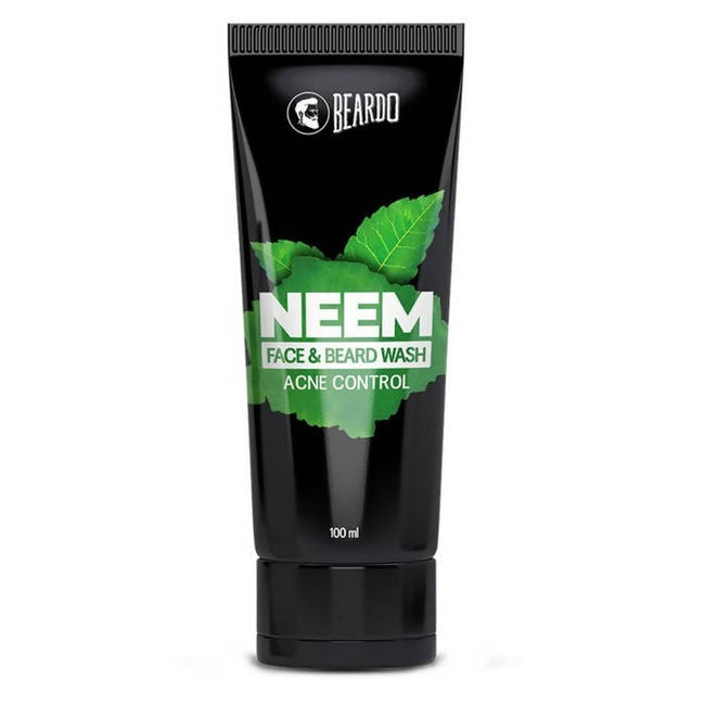 Beardo Neem Face Wash & Beard Wash Acne Control Hover Image
