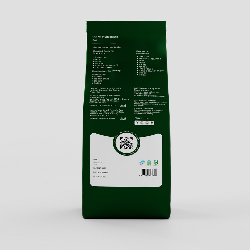 IKAI Organic Suji/Rava