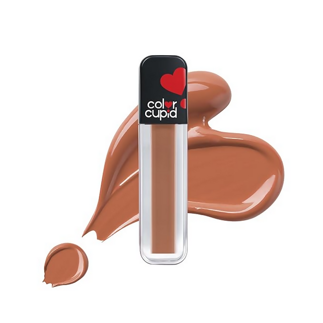 Color Cupid Matte Intense Color 18-Hour Stay Liquid Lipstick - Sweetheart Mocha Hover Image