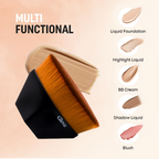 Gleva Foundation Makeup Brush Black