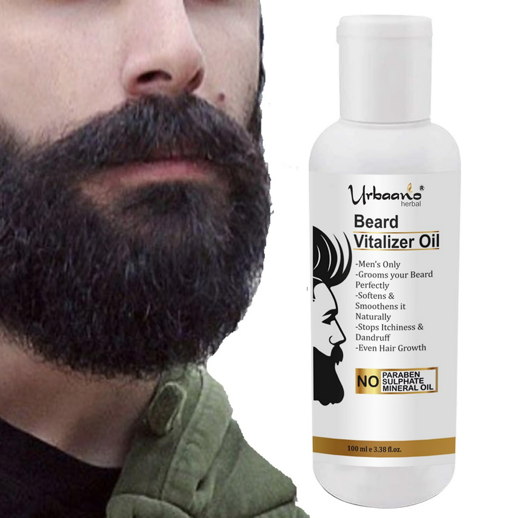 Urbaano Herbal Vitalizer Beard Growth Oil