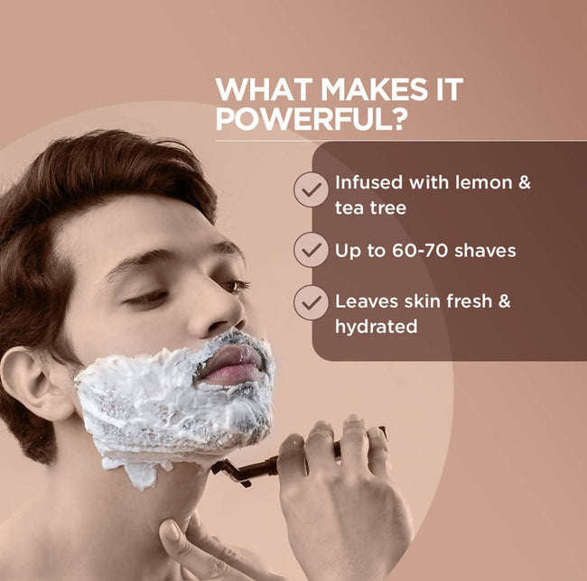 The Man Company Shaving Foam Lemon Main Image