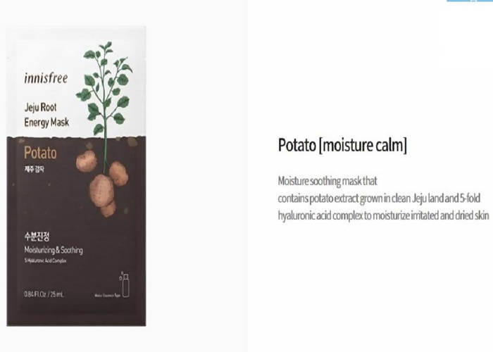 Innisfree Jeju Root Energy Mask - Potato