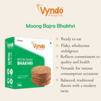 Vyndo Moong Bajra Bhakhri