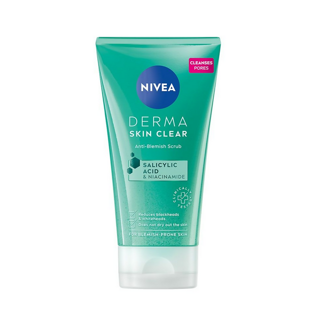 Nivea Derma Skin Clear Anti-Blemish Scrub Hover Image