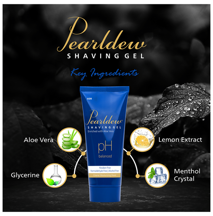 Pearldew PH Balanced Shaving Gel