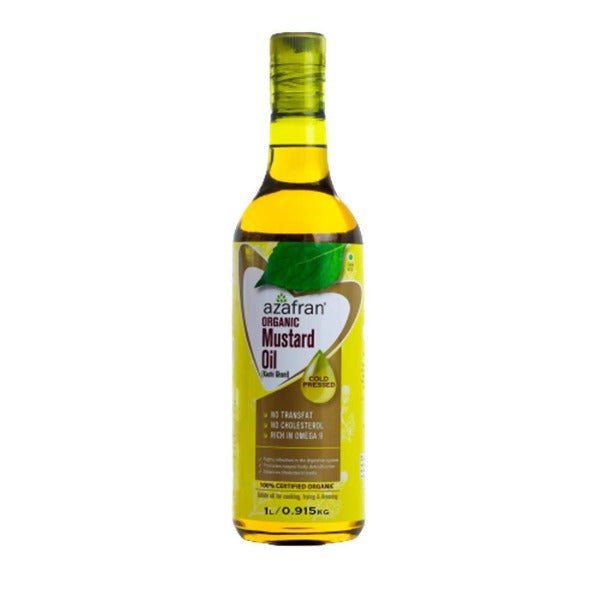 Azafran Organic Mustard Oil (Cold Pressed) Hover Image