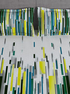 Story@home Arena White & Grey Printed 180 TC Bedsheet & Pillow Covers