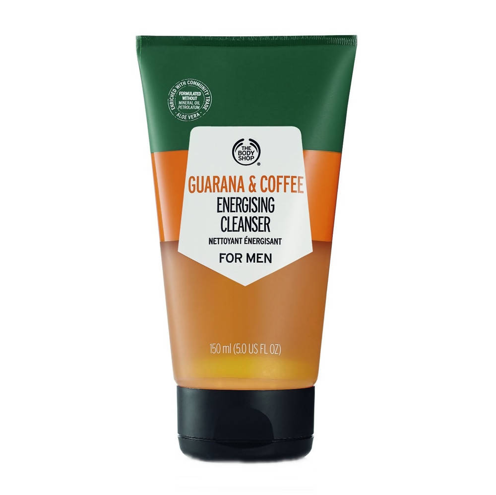 The Body Shop Guarana And Coffee Energising Cleanser For Men