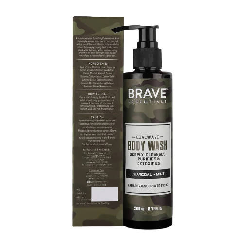 Brave Essentials Coalwave Body Wash