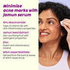 PLIX The Plant Fix 2% Niacinamide and Salicylic Acid Jamun Moisturizer and Serum Combo