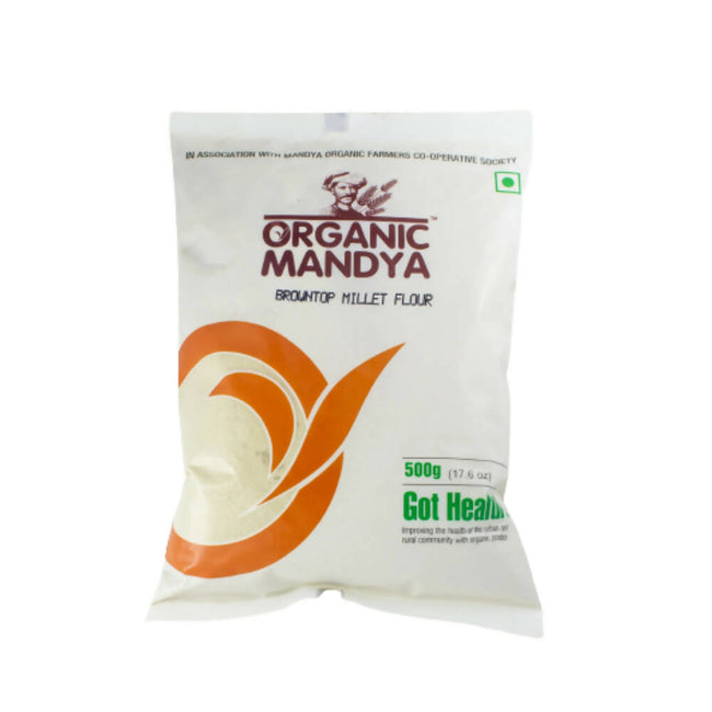 Organic Mandya Browntop Millet Flour Hover Image