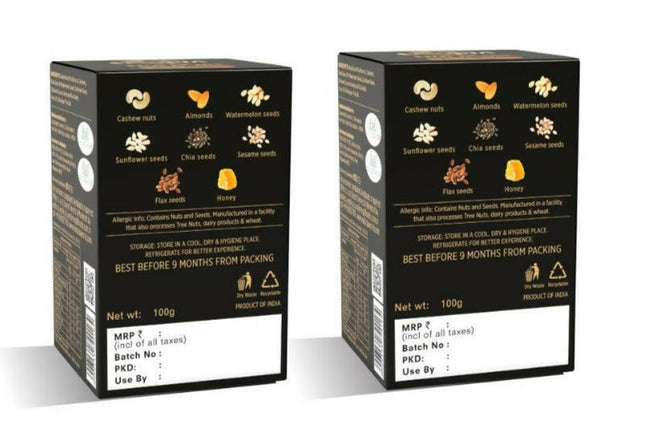 Eatopia Nut Pops Crunchy Nuts & Seeds Cluster - Pure Honey Main Image