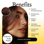 Indulgeo Essentials Luxuriant Hair Vitalizer 2.0 - Non Oily Serum For Hair Growth