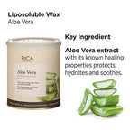 Rica Aloe Vera Liposoluable Hair Removal Wax Cream for Arms, Chest, Legs, Back, and Full Body