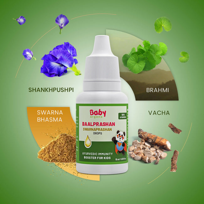 Babyorgano Swarnaprashan Drops (Baalprashan) Main Image