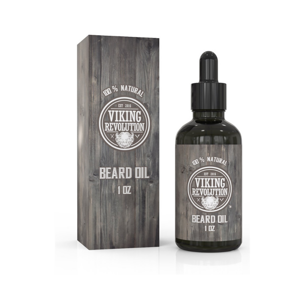 Viking Revolution Beard Oil Conditioner - All Natural Unscented