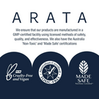 Arata Natural Hydrating & Non-Drying Body Wash With Coconut & Citrus Extracts