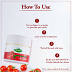 VI-JOHN Prakritik Tomato Face Pack Removes Tanning & Dead Cells Made With 100% Natural Bio Actives
