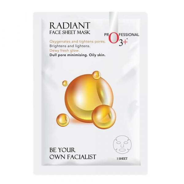 Professional O3+ Facialist Radiant Face Sheet Mask Hover Image