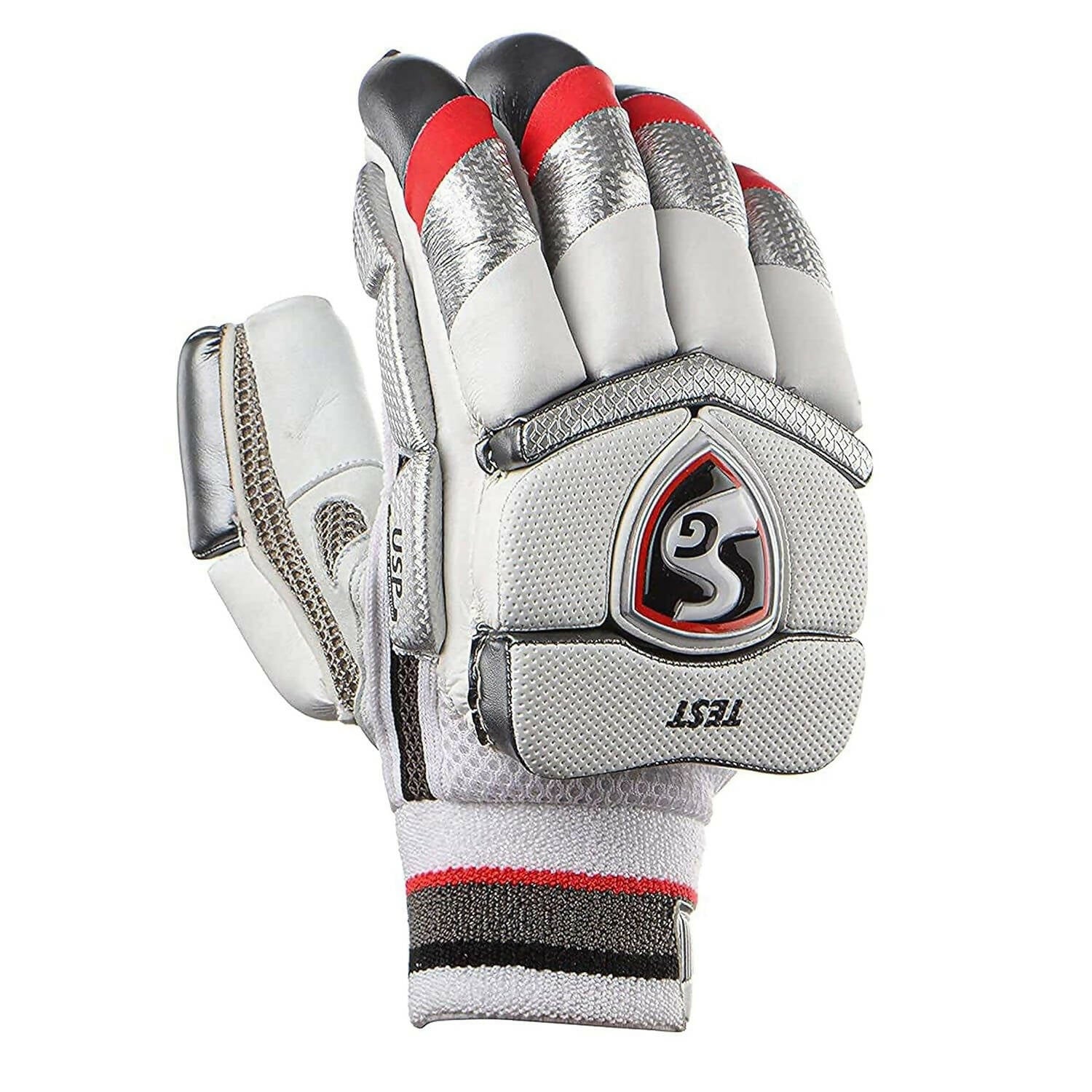 SG Test RH Leather Batting Gloves - Adult Cricket