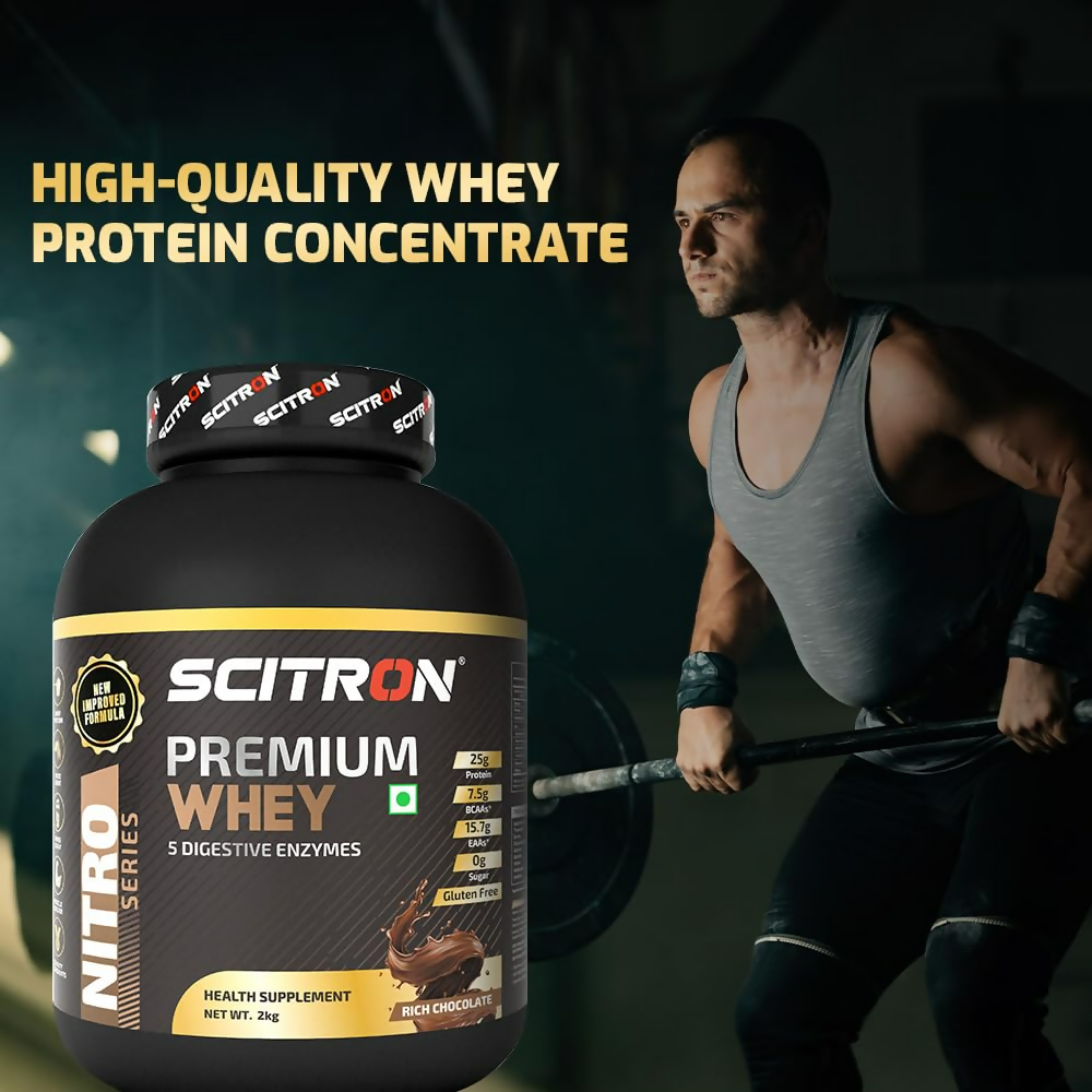 Scitron Nitro Series Premium Whey Rich Chocolate