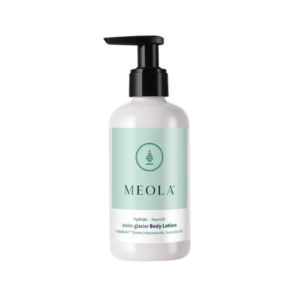 Meola Swiss Glacier Body Lotion With Niacinamide, Almond & Avocado Oil
