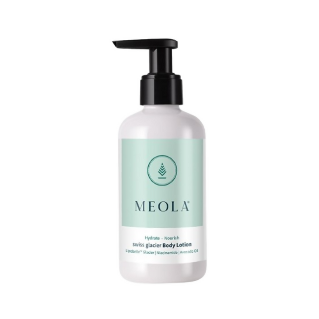 Meola Swiss Glacier Body Lotion With Niacinamide, Almond & Avocado Oil Hover Image