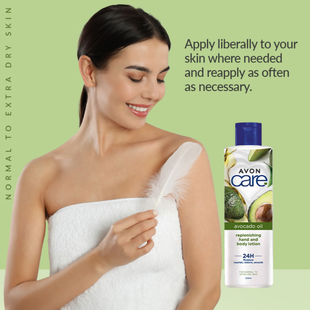 Avon Care Replenishing Avocado Hand and Body Lotion