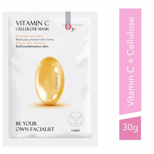 Professional O3+ Vitamin C Cellulose Mask Main Image