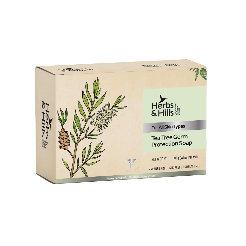 Herbs & Hills Tea Tree Germ Protection Soap