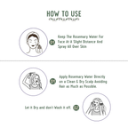 Avimee Herbal Rosemary Water For Hair And Skin For Hair Growth, Hair Fall Control and Scalp Health