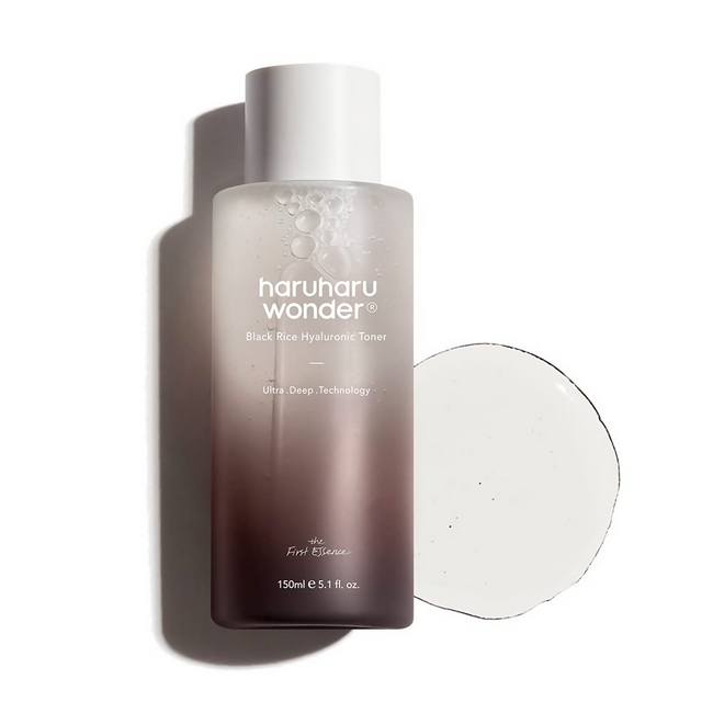Haruharu Wonder Black Rice Hyaluronic Toner | Face Moisturizer, Facial Toner Hover Image