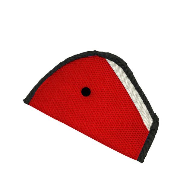 Safe-O-Kid Car Safety Essential, Seat Belt Holder/Shortener For Toddlers- Red Hover Image