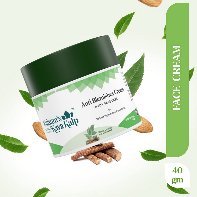 Kulsum's Kaya Kalp Anti-Blemishes Cream Daily Face Care For Reduced Pigmentation & Dark Circles Main Image