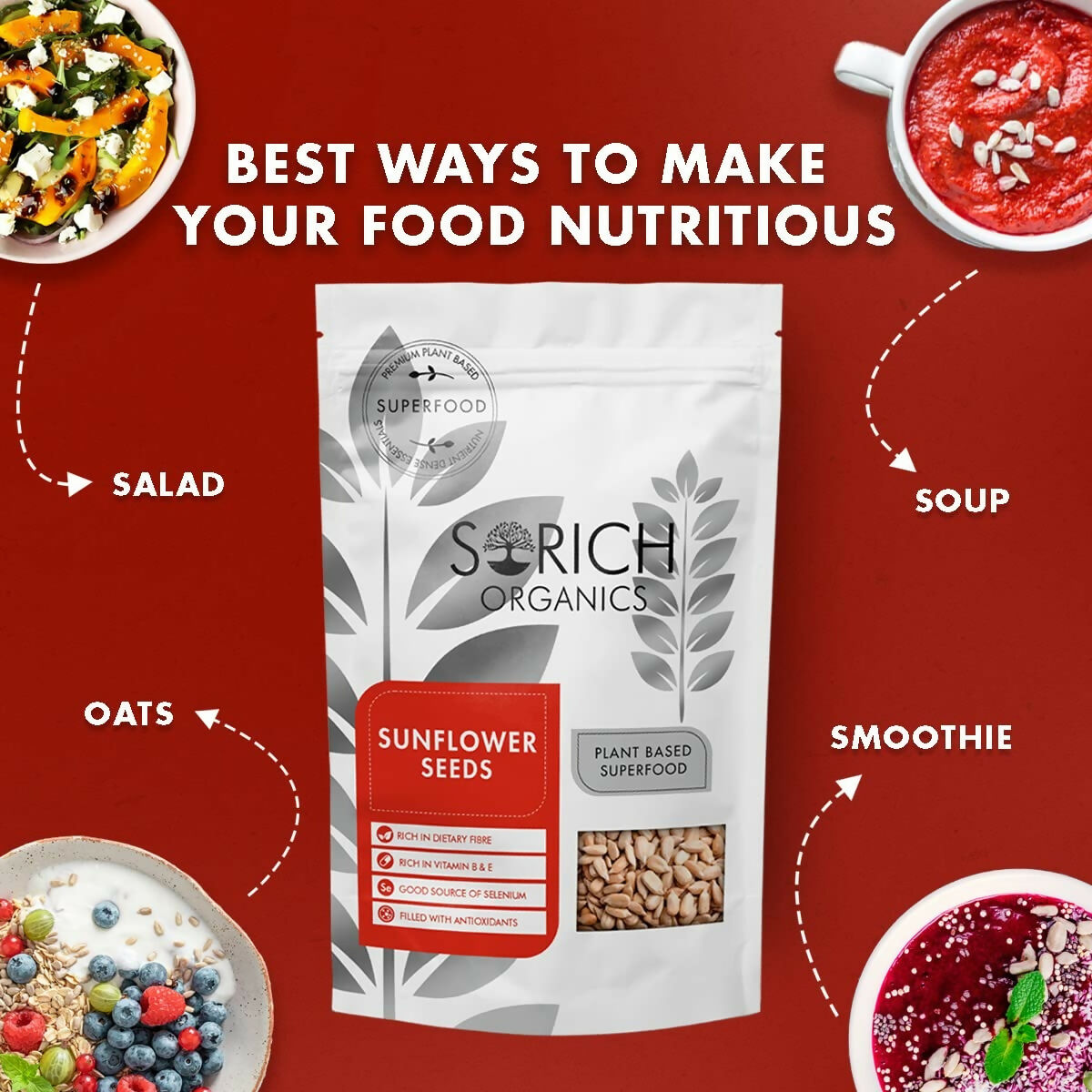 Sorich Organics Raw USDA Organic Sunflower Seeds